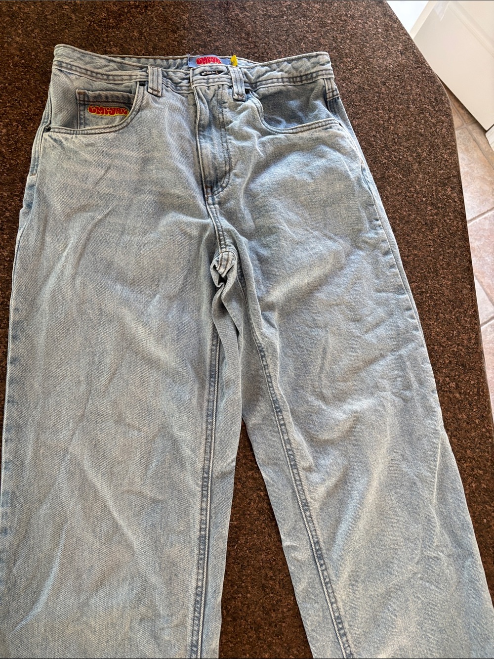 Empyre Ladies Light Blue Relaxed Fit Jeans-30